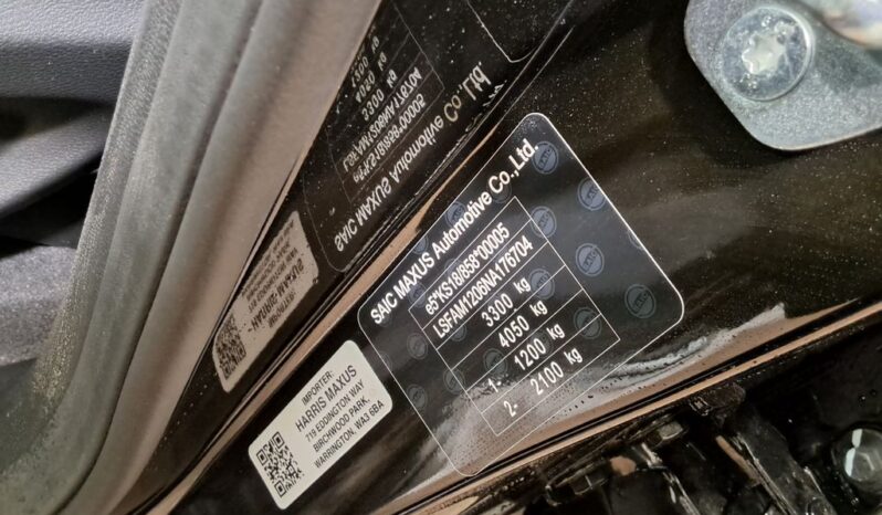 2023 Maxus T90 130kW Elite Double Cab Pickup 88.5kWh Auto For Auction on 2025-05-14 full