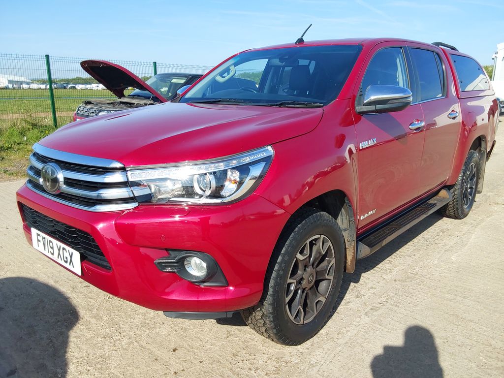 2019 Toyota Hilux Invincible X D/Cab Pick Up 2.4 D-4D Auto For Auction on 2025-05-14