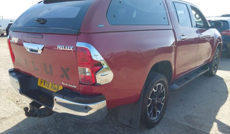 2019 Toyota Hilux Invincible X D/Cab Pick Up 2.4 D-4D Auto For Auction on 2025-05-14 full